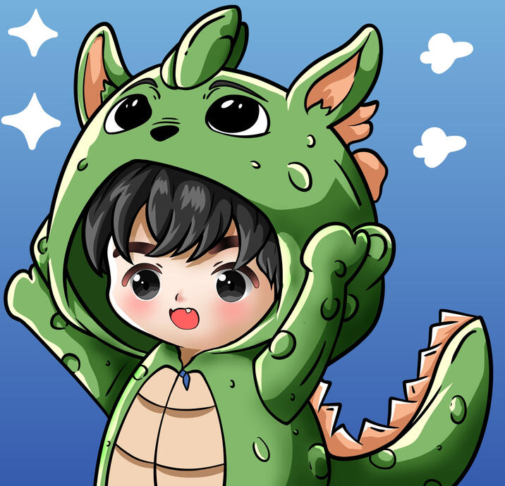 Dragon Chibi Happy