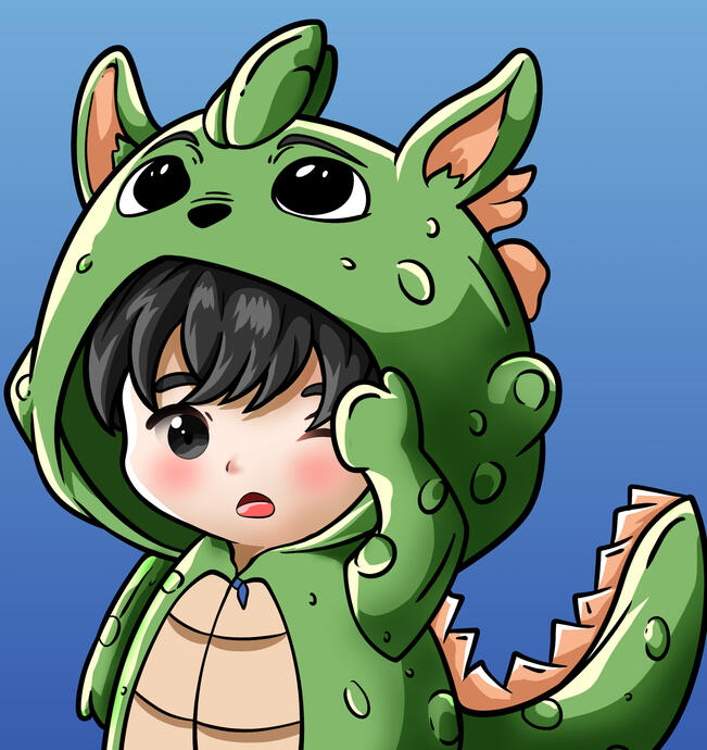 Dragon Chibi Wake Up